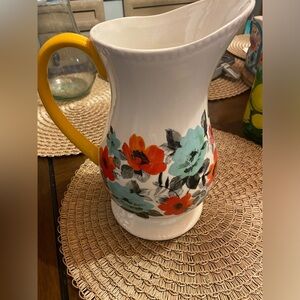 Pioneer Woman Ceramic Pitcher